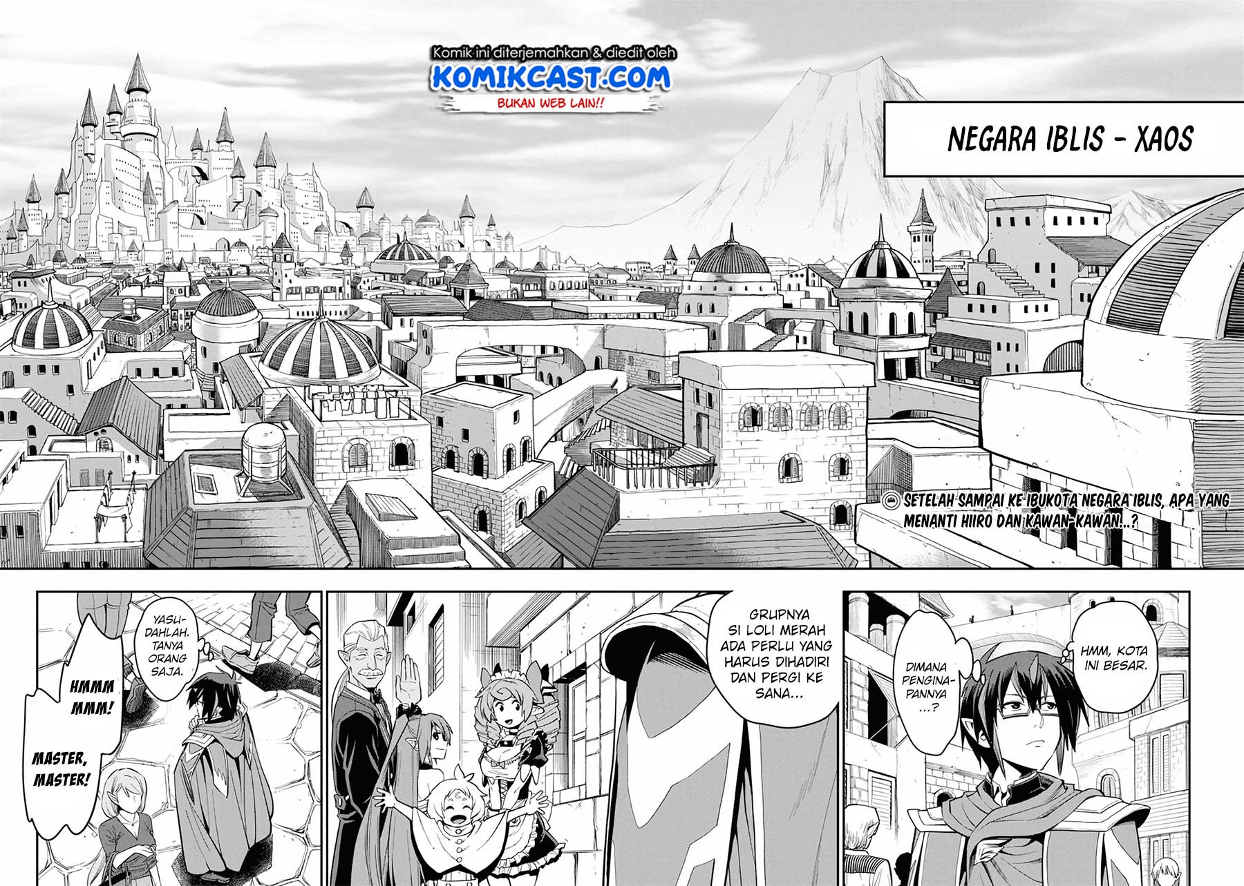 Konjiki no Moji Tsukai Chapter 57 Gambar 4