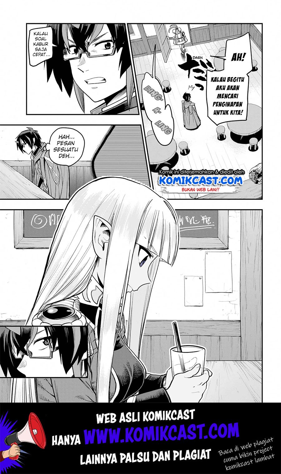 Konjiki no Moji Tsukai Chapter 57 Gambar 8