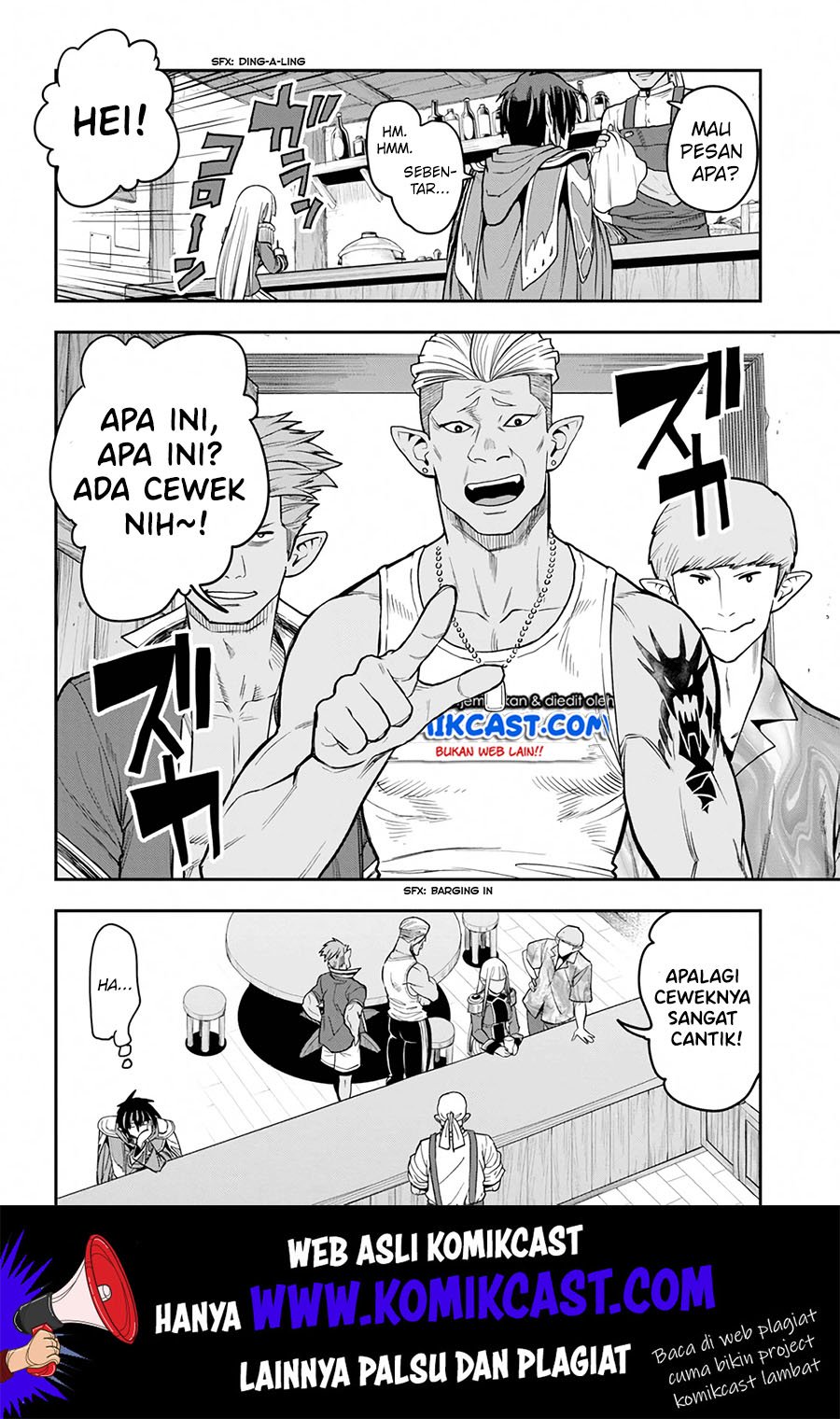 Konjiki no Moji Tsukai Chapter 57 Gambar 9