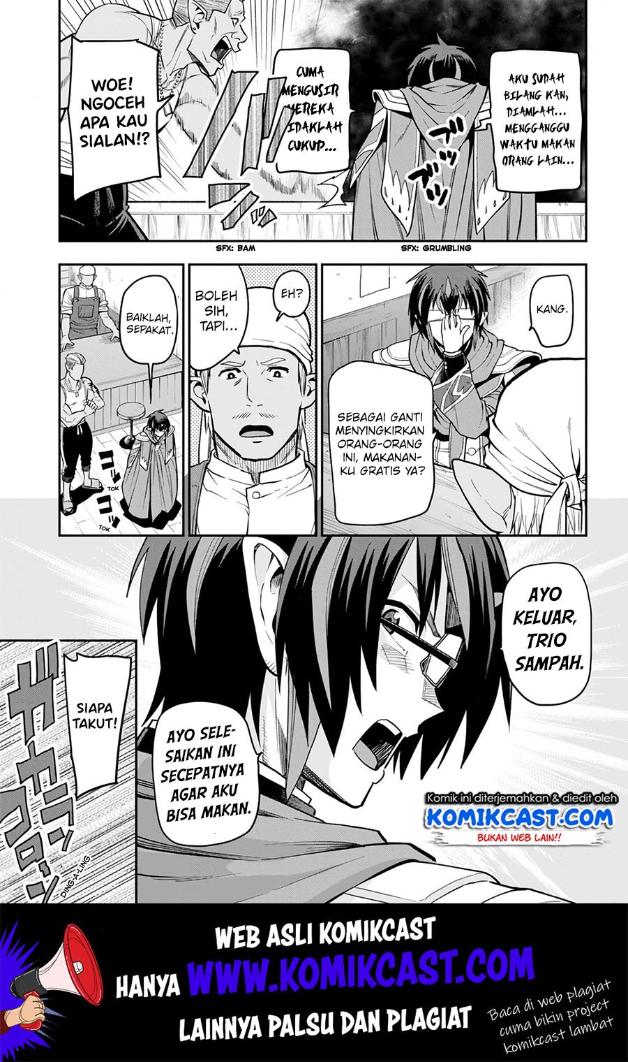 Konjiki no Moji Tsukai Chapter 57 Gambar 14
