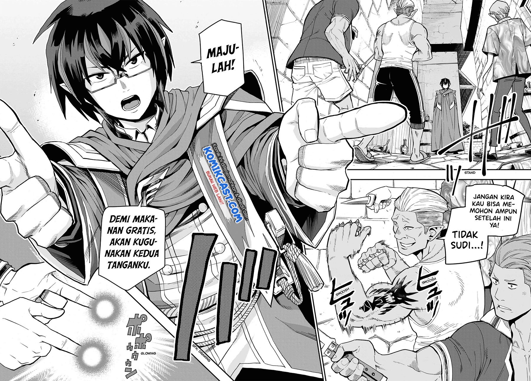 Konjiki no Moji Tsukai Chapter 57 Gambar 15