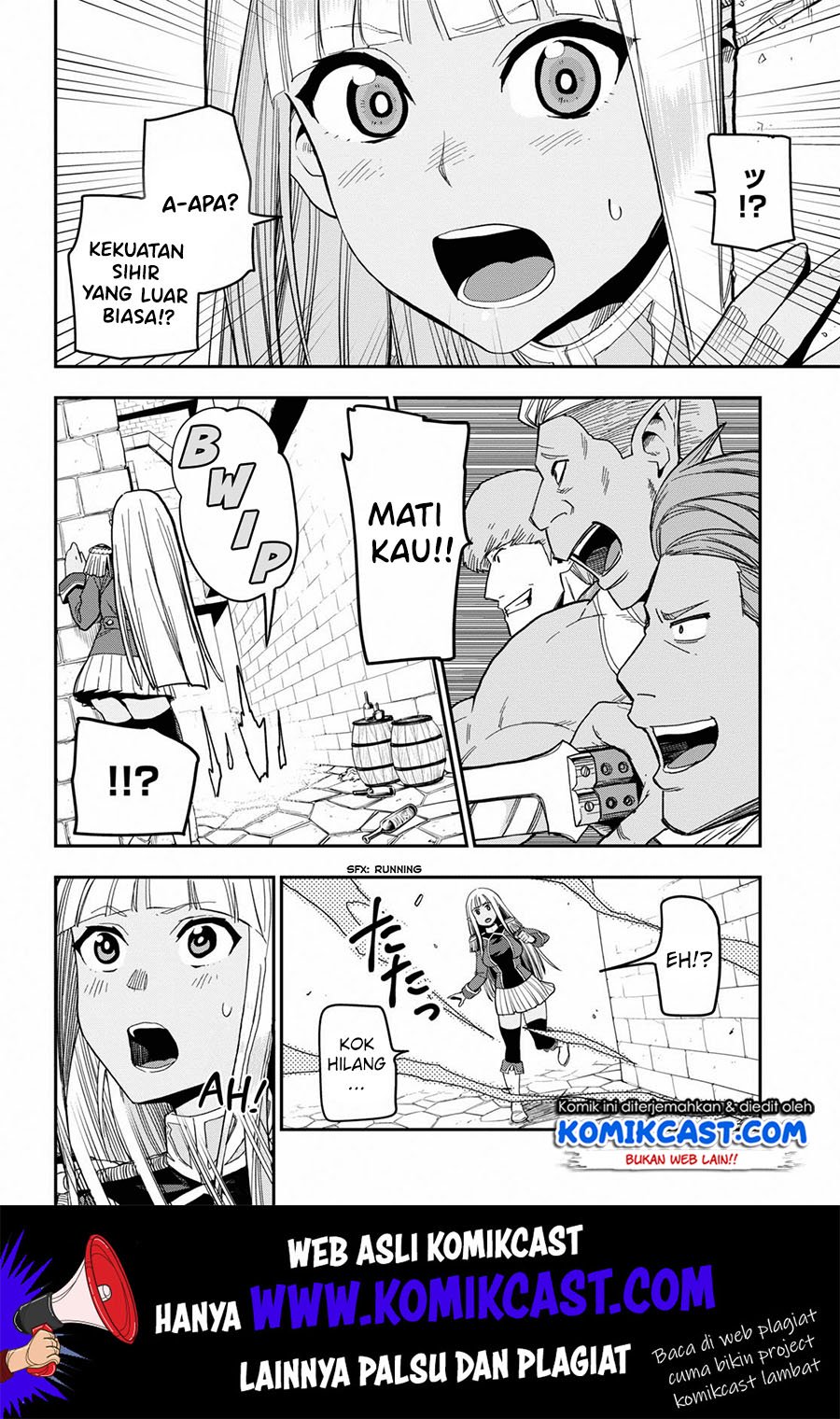 Konjiki no Moji Tsukai Chapter 57 Gambar 16