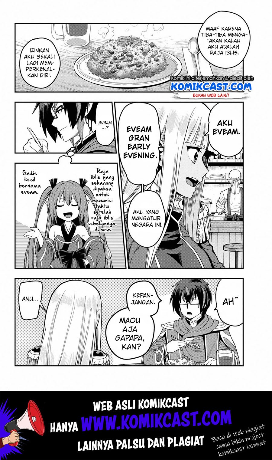 Konjiki no Moji Tsukai Chapter 57 Gambar 22