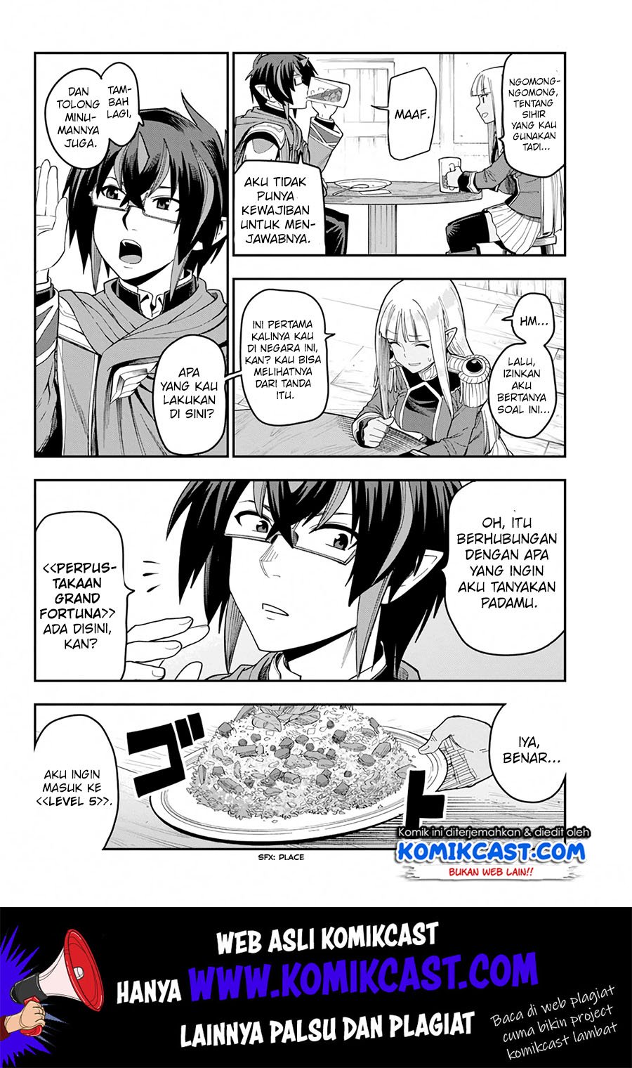 Konjiki no Moji Tsukai Chapter 57 Gambar 24