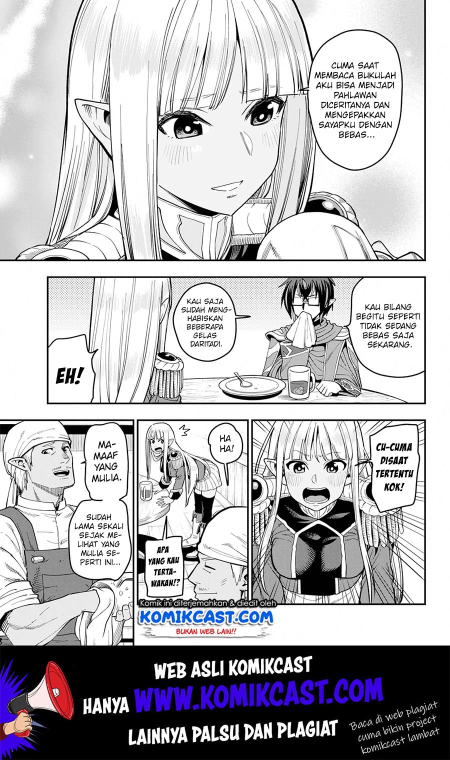 Konjiki no Moji Tsukai Chapter 57 Gambar 27