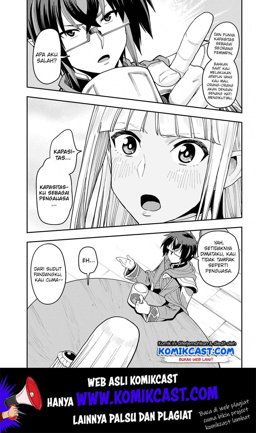 Konjiki no Moji Tsukai Chapter 57 Gambar 29