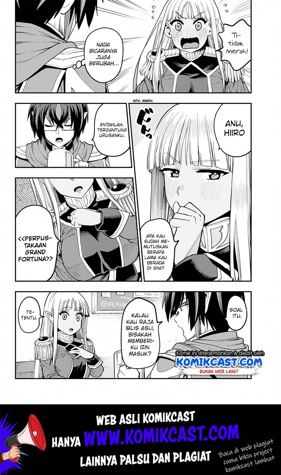 Konjiki no Moji Tsukai Chapter 58 Gambar 3