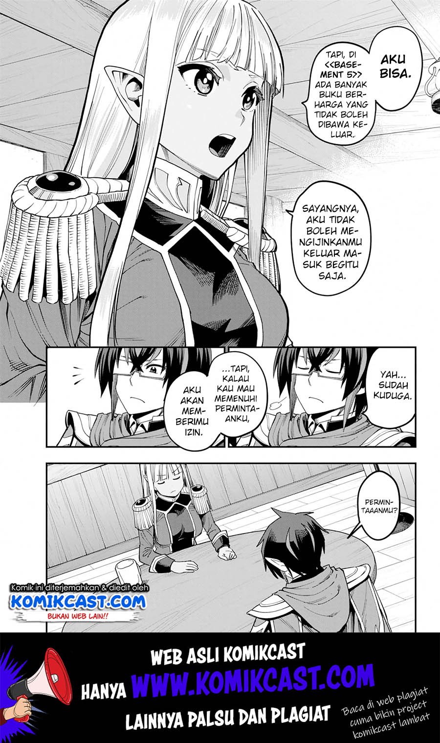 Konjiki no Moji Tsukai Chapter 58 Gambar 4