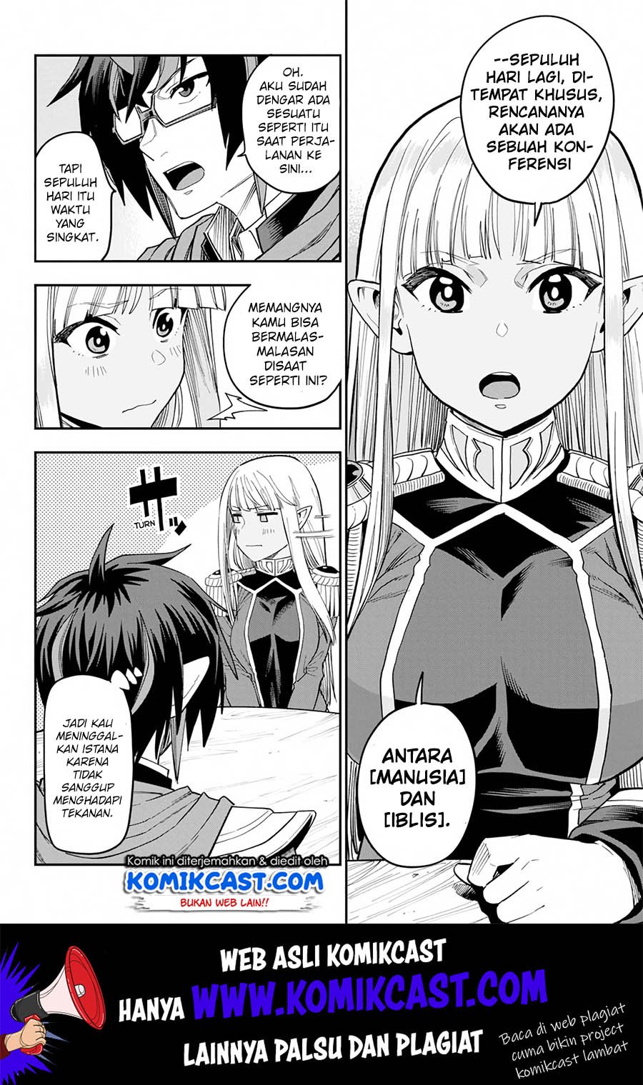 Konjiki no Moji Tsukai Chapter 58 Gambar 5