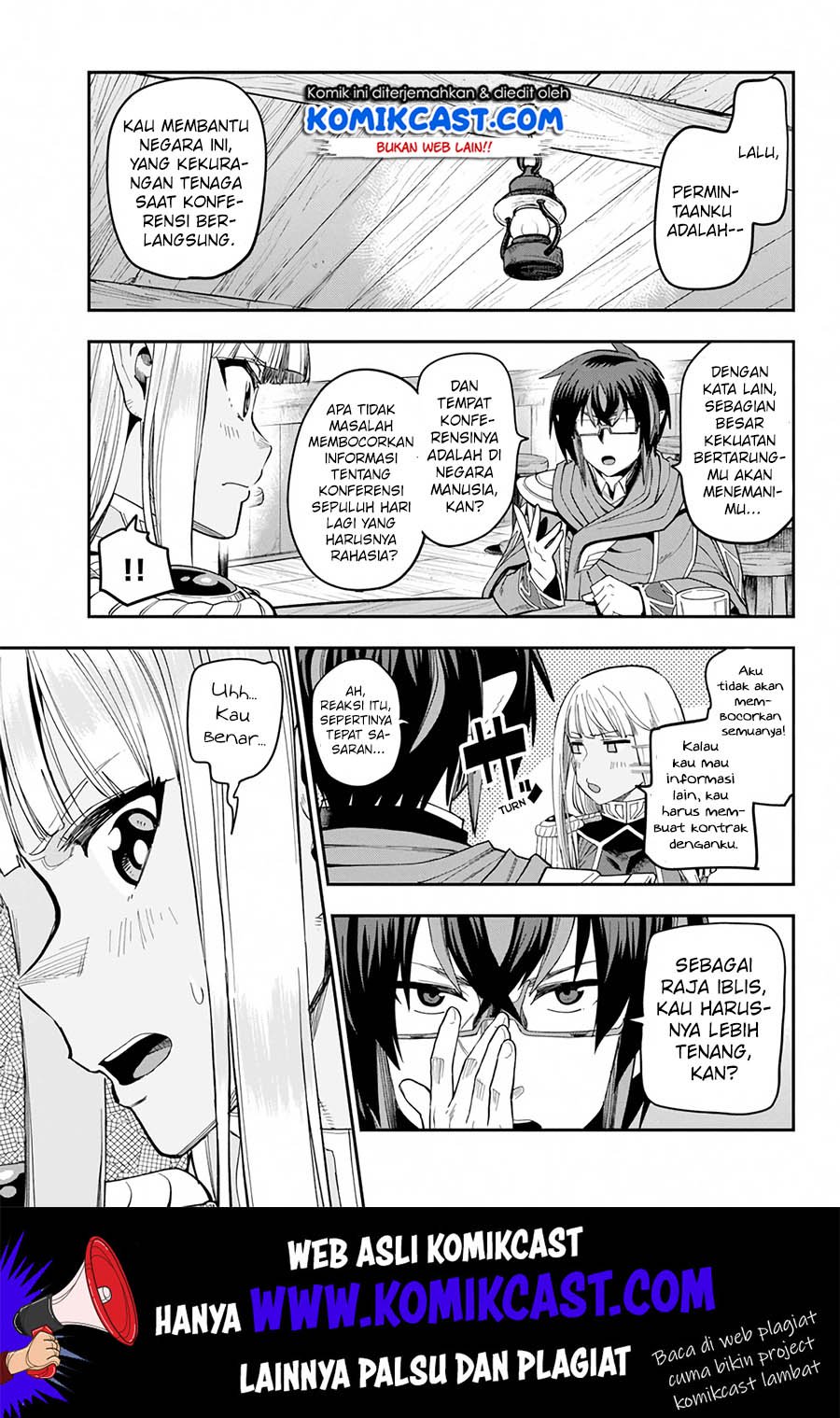 Konjiki no Moji Tsukai Chapter 58 Gambar 6