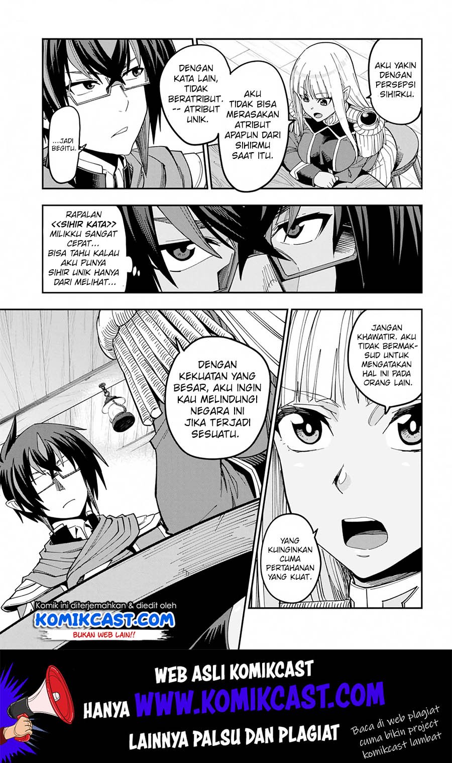 Konjiki no Moji Tsukai Chapter 58 Gambar 8
