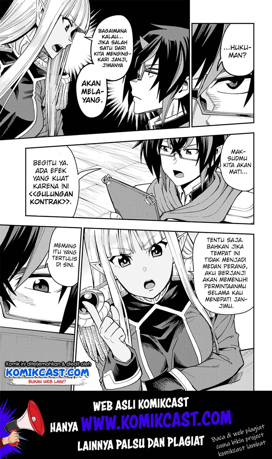 Konjiki no Moji Tsukai Chapter 58 Gambar 10