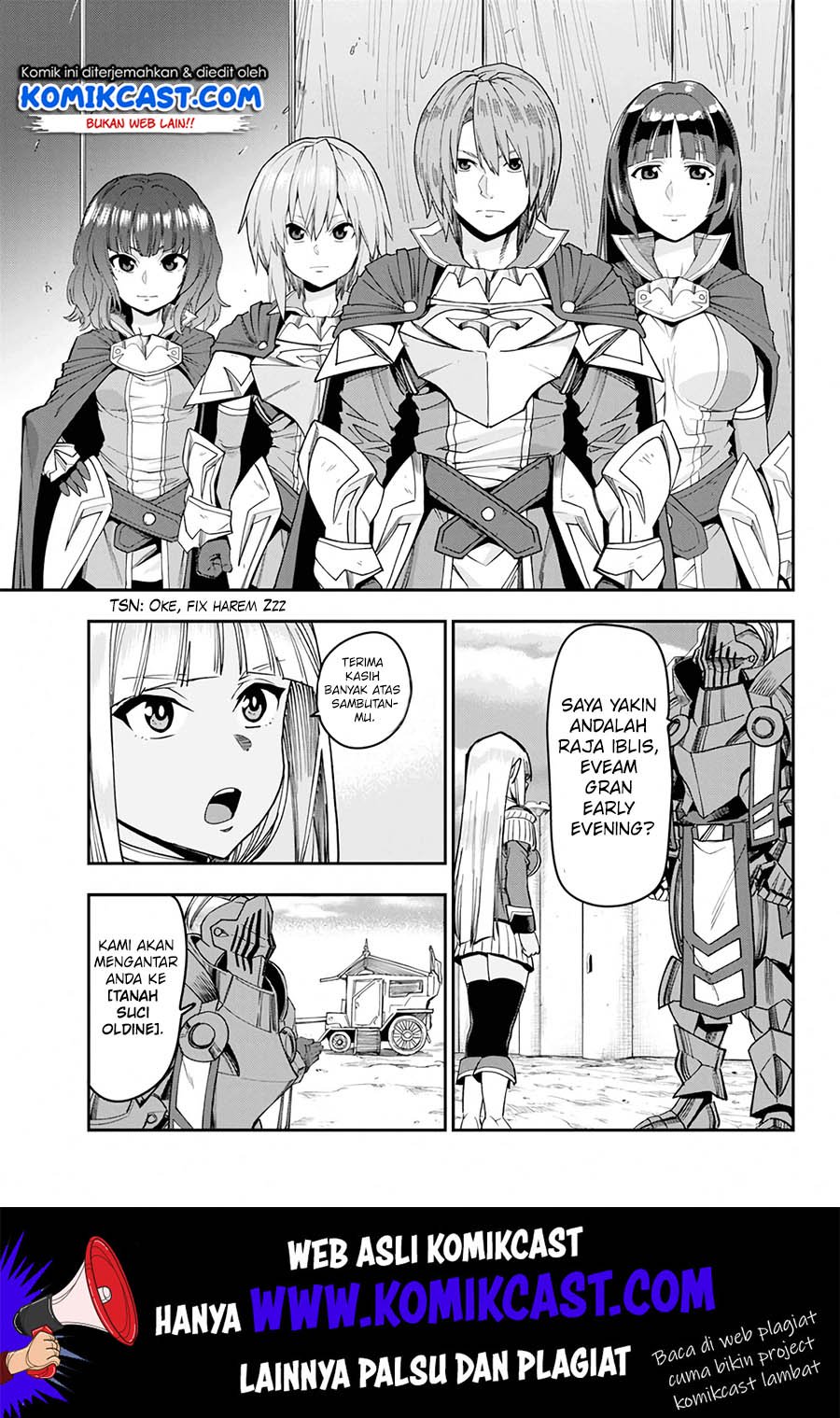 Konjiki no Moji Tsukai Chapter 58 Gambar 25