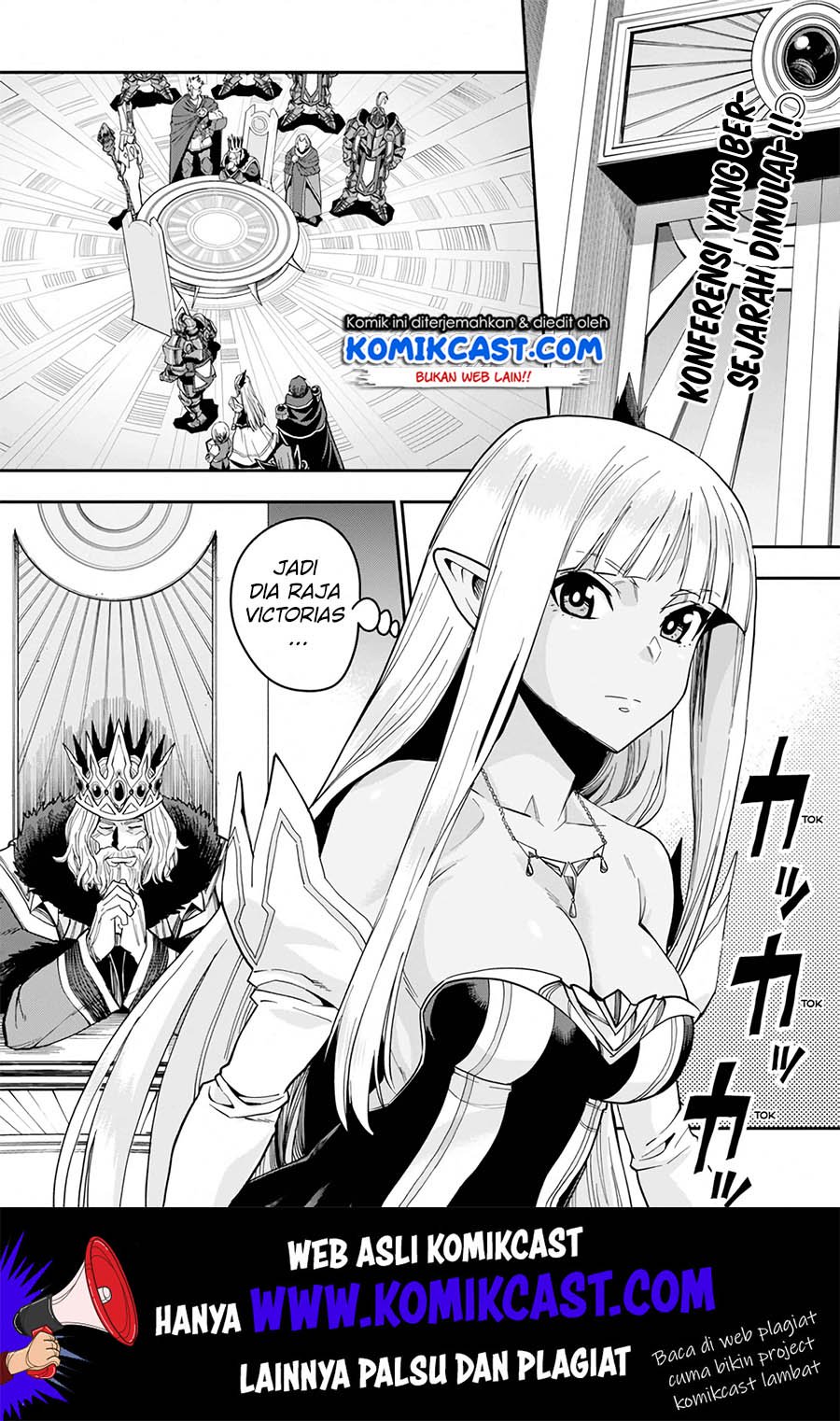 Konjiki no Moji Tsukai Chapter 59 Gambar 3