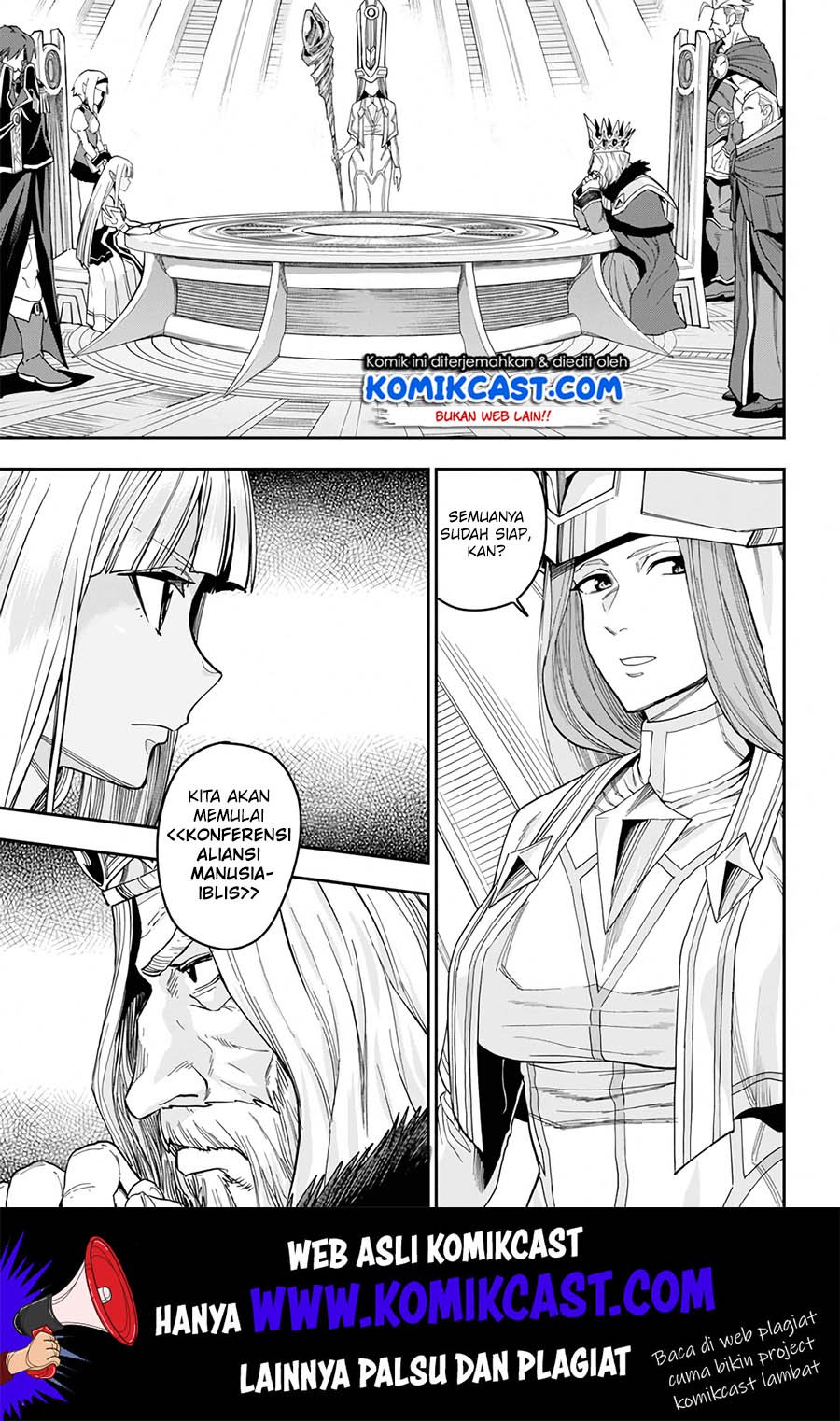Konjiki no Moji Tsukai Chapter 59 Gambar 4