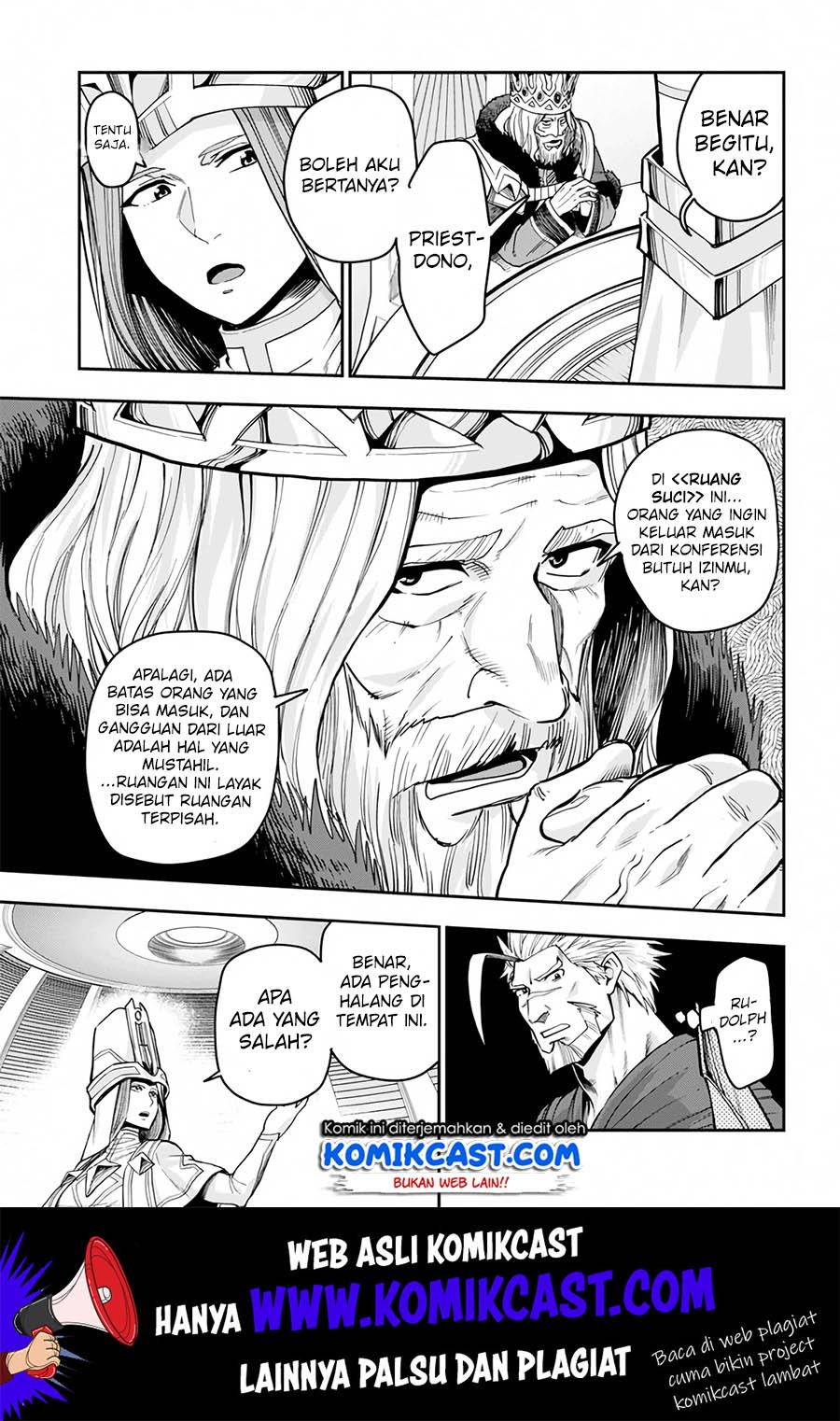 Konjiki no Moji Tsukai Chapter 59 Gambar 6