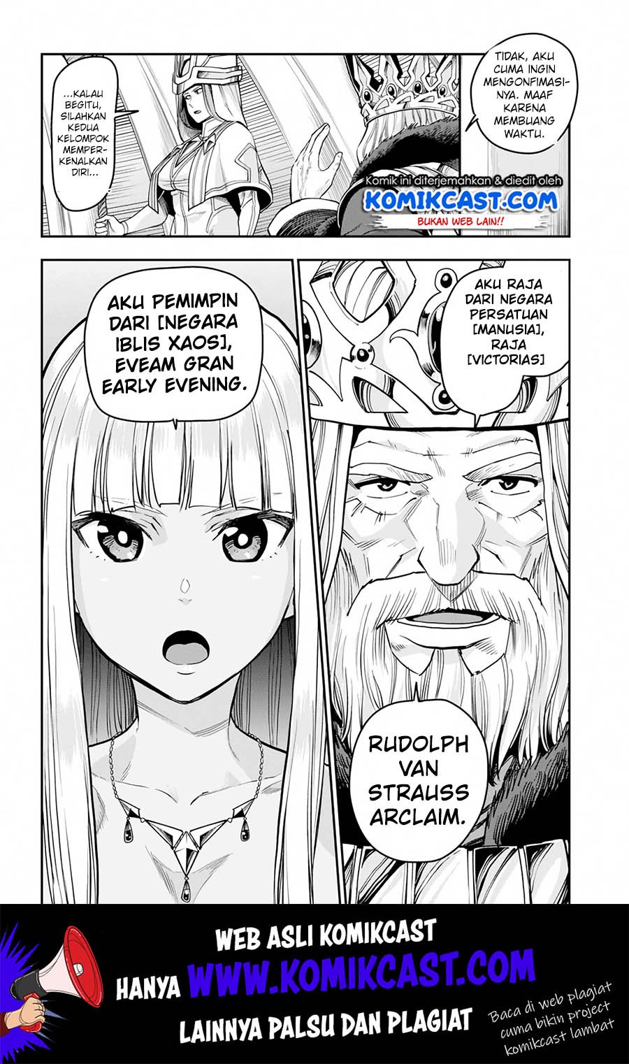 Konjiki no Moji Tsukai Chapter 59 Gambar 7