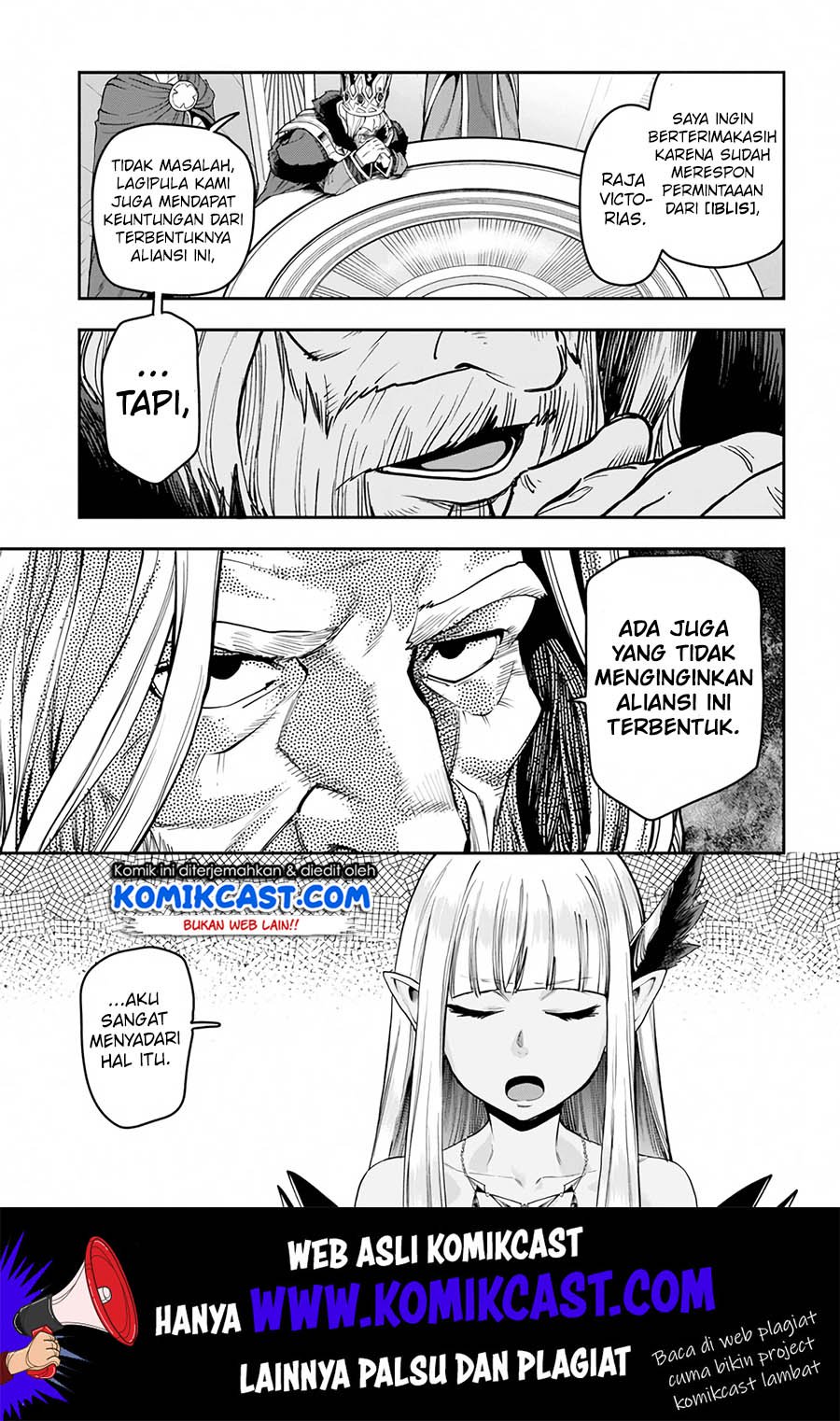 Konjiki no Moji Tsukai Chapter 59 Gambar 8