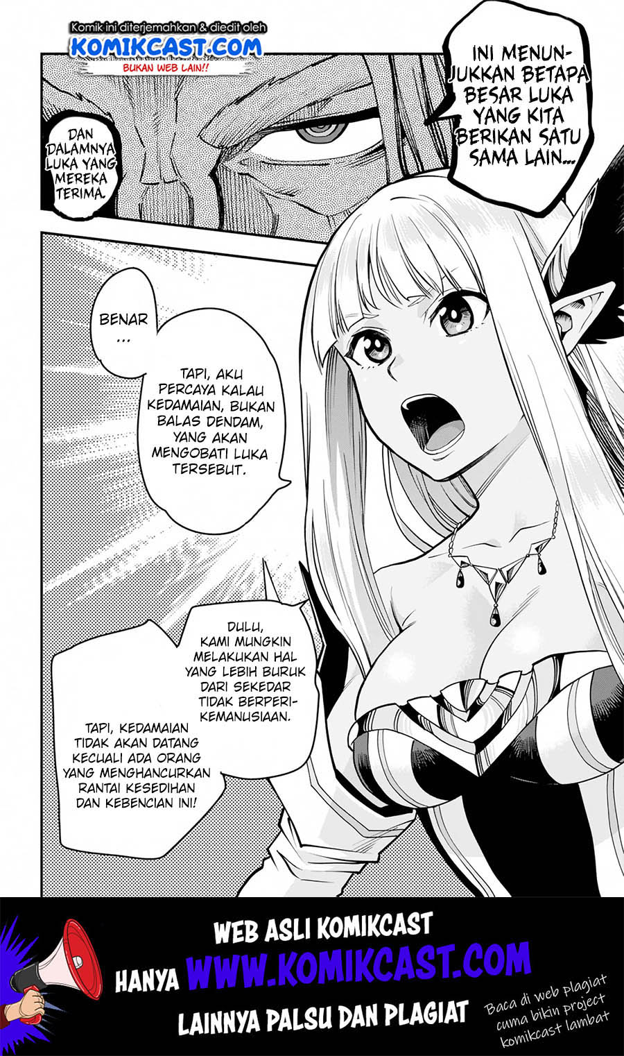 Konjiki no Moji Tsukai Chapter 59 Gambar 9