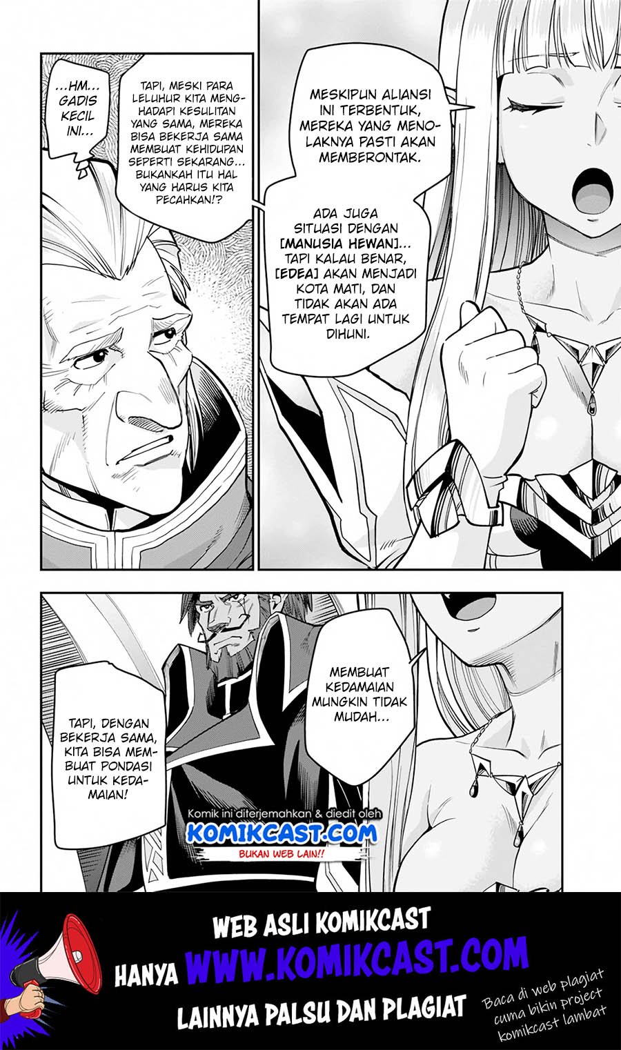 Konjiki no Moji Tsukai Chapter 59 Gambar 11