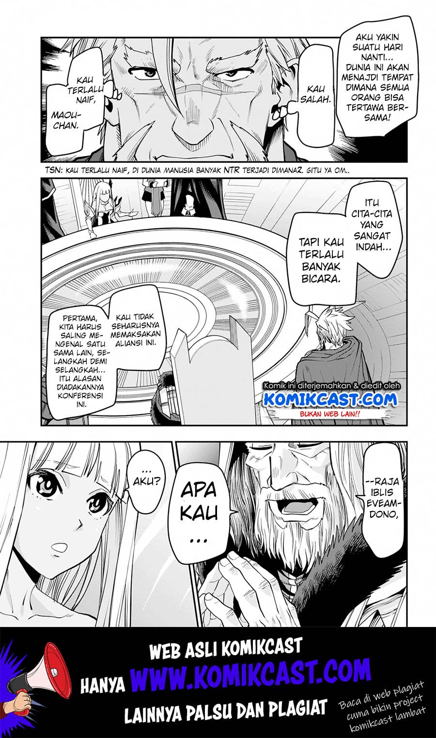 Konjiki no Moji Tsukai Chapter 59 Gambar 12