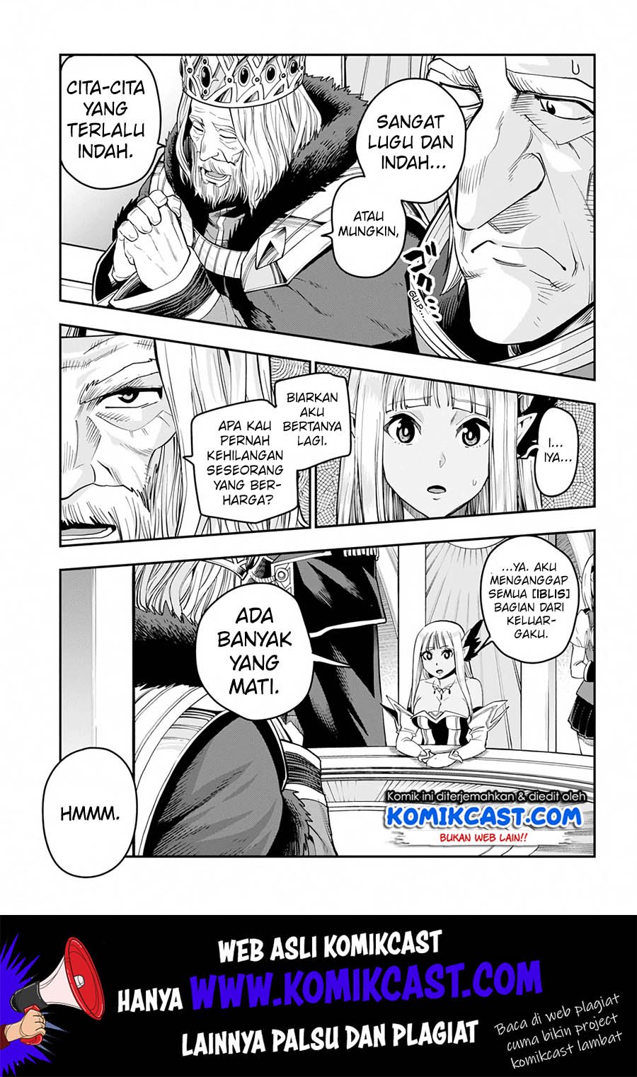 Konjiki no Moji Tsukai Chapter 59 Gambar 14