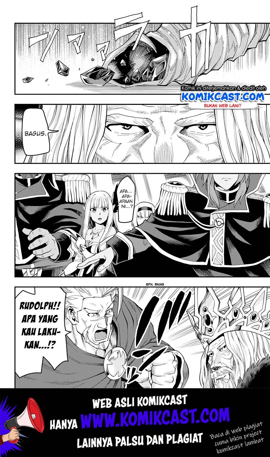 Konjiki no Moji Tsukai Chapter 59 Gambar 20