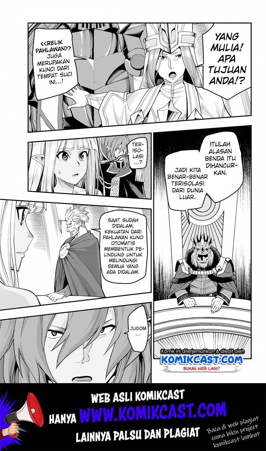 Konjiki no Moji Tsukai Chapter 59 Gambar 21