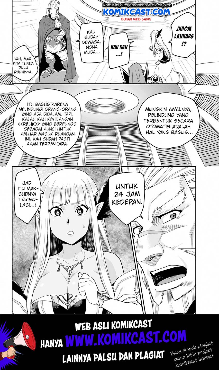 Konjiki no Moji Tsukai Chapter 59 Gambar 22