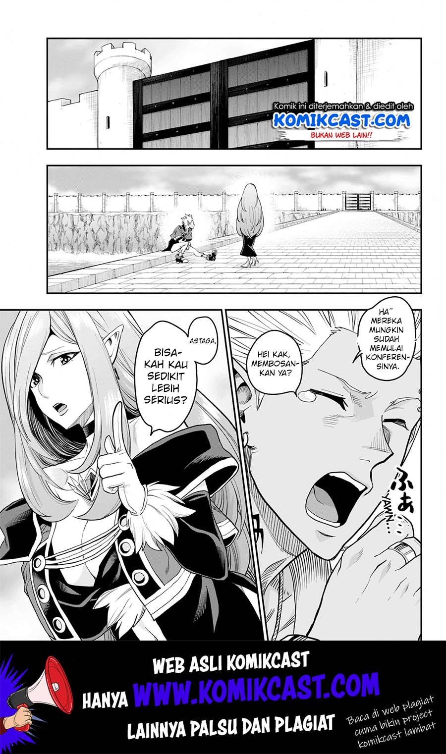 Konjiki no Moji Tsukai Chapter 59 Gambar 25