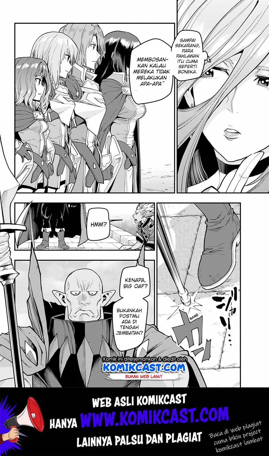 Konjiki no Moji Tsukai Chapter 59 Gambar 26