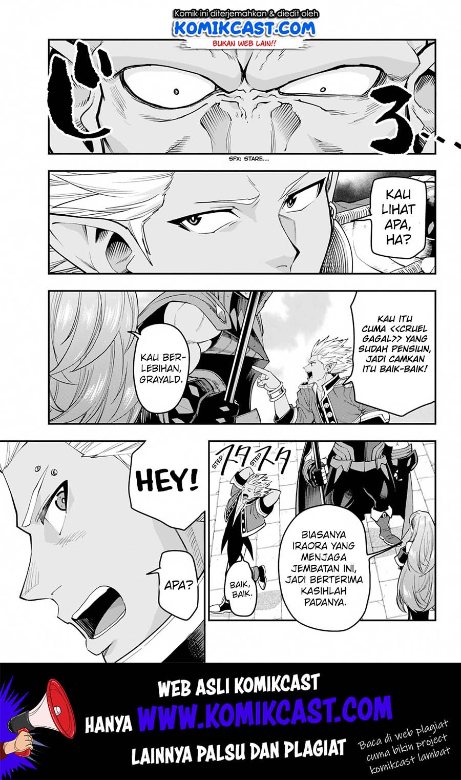 Konjiki no Moji Tsukai Chapter 59 Gambar 27