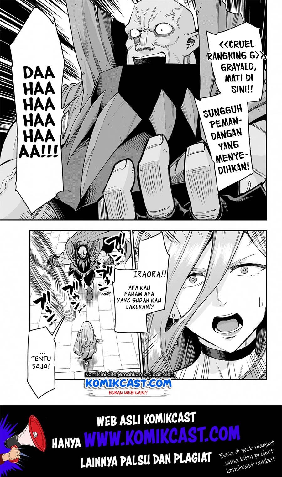 Konjiki no Moji Tsukai Chapter 59 Gambar 30