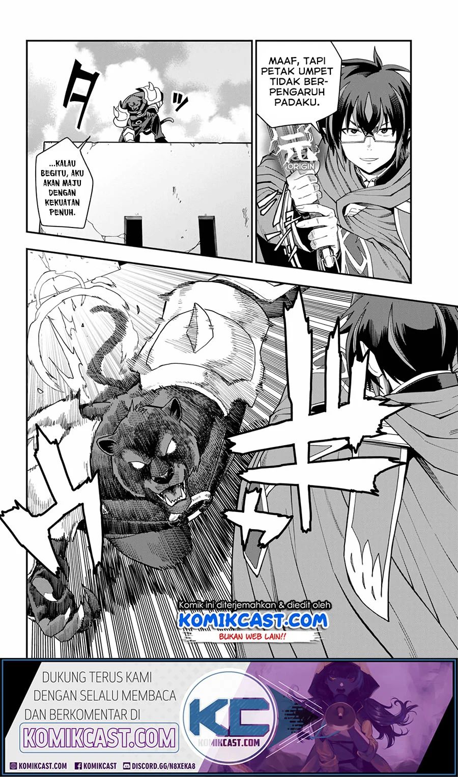 Konjiki no Moji Tsukai Chapter 67 Gambar 9