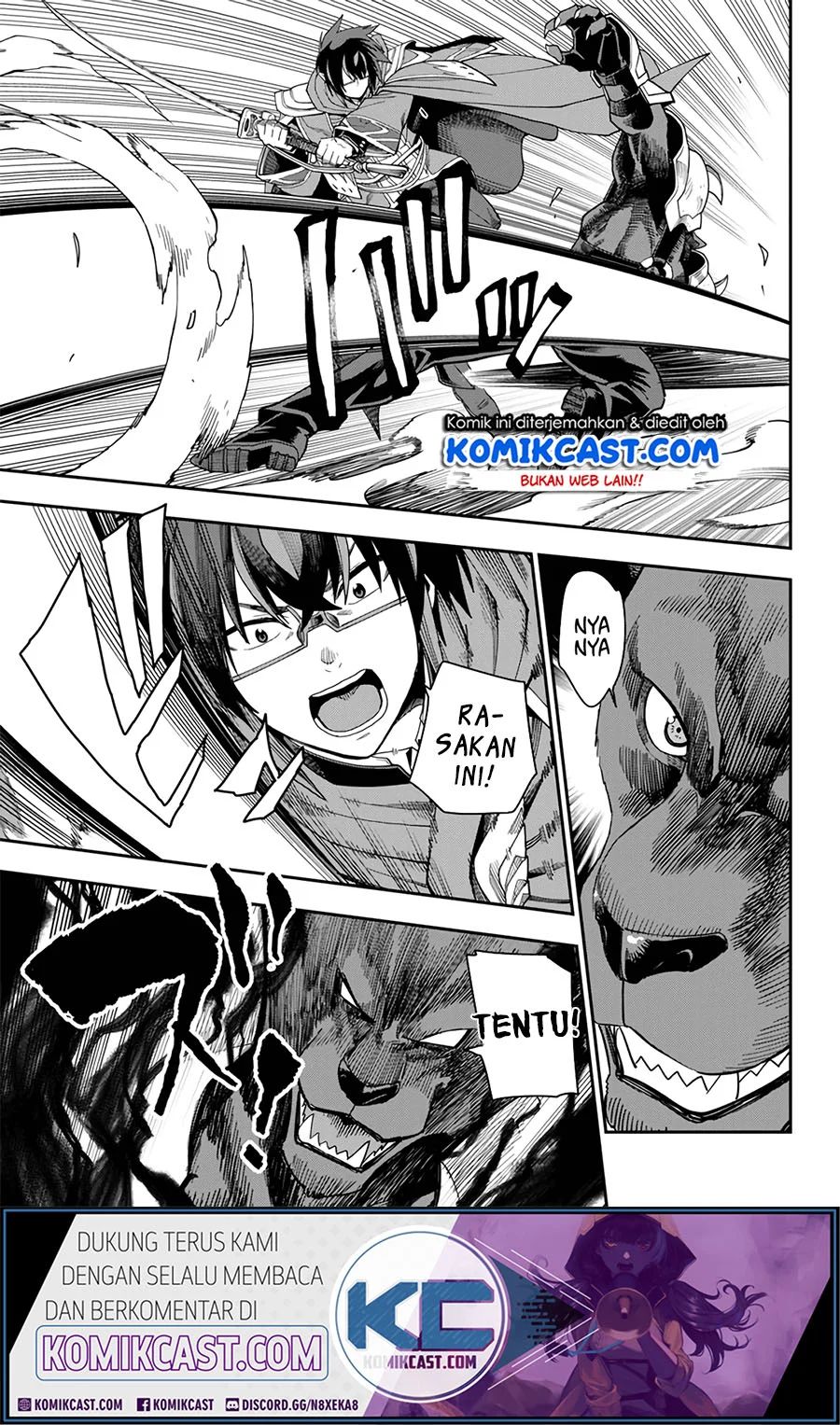 Konjiki no Moji Tsukai Chapter 67 Gambar 10