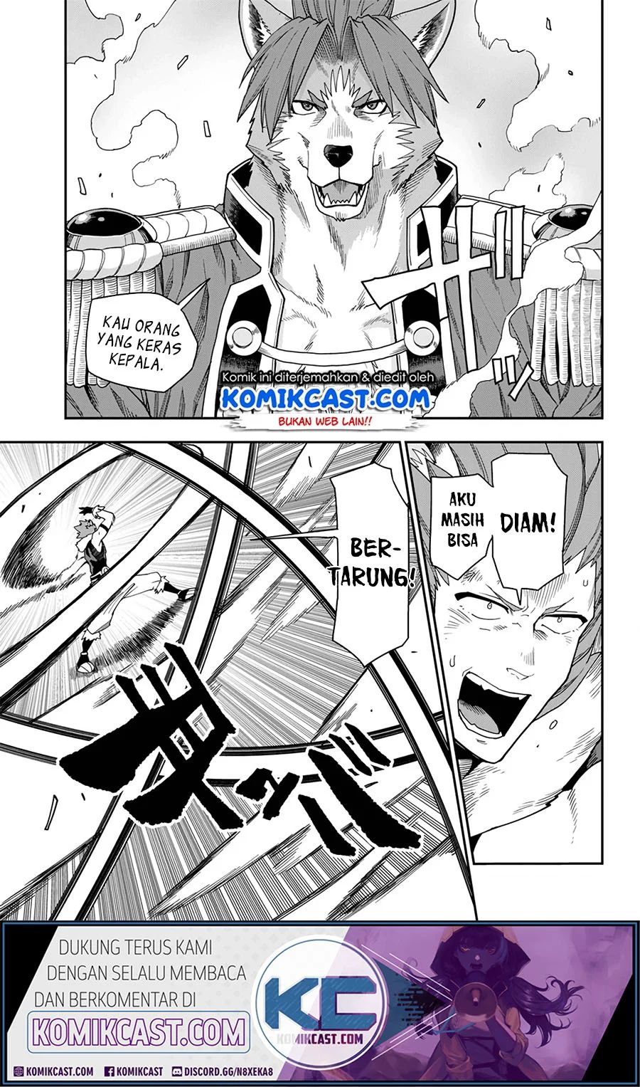 Konjiki no Moji Tsukai Chapter 67 Gambar 14