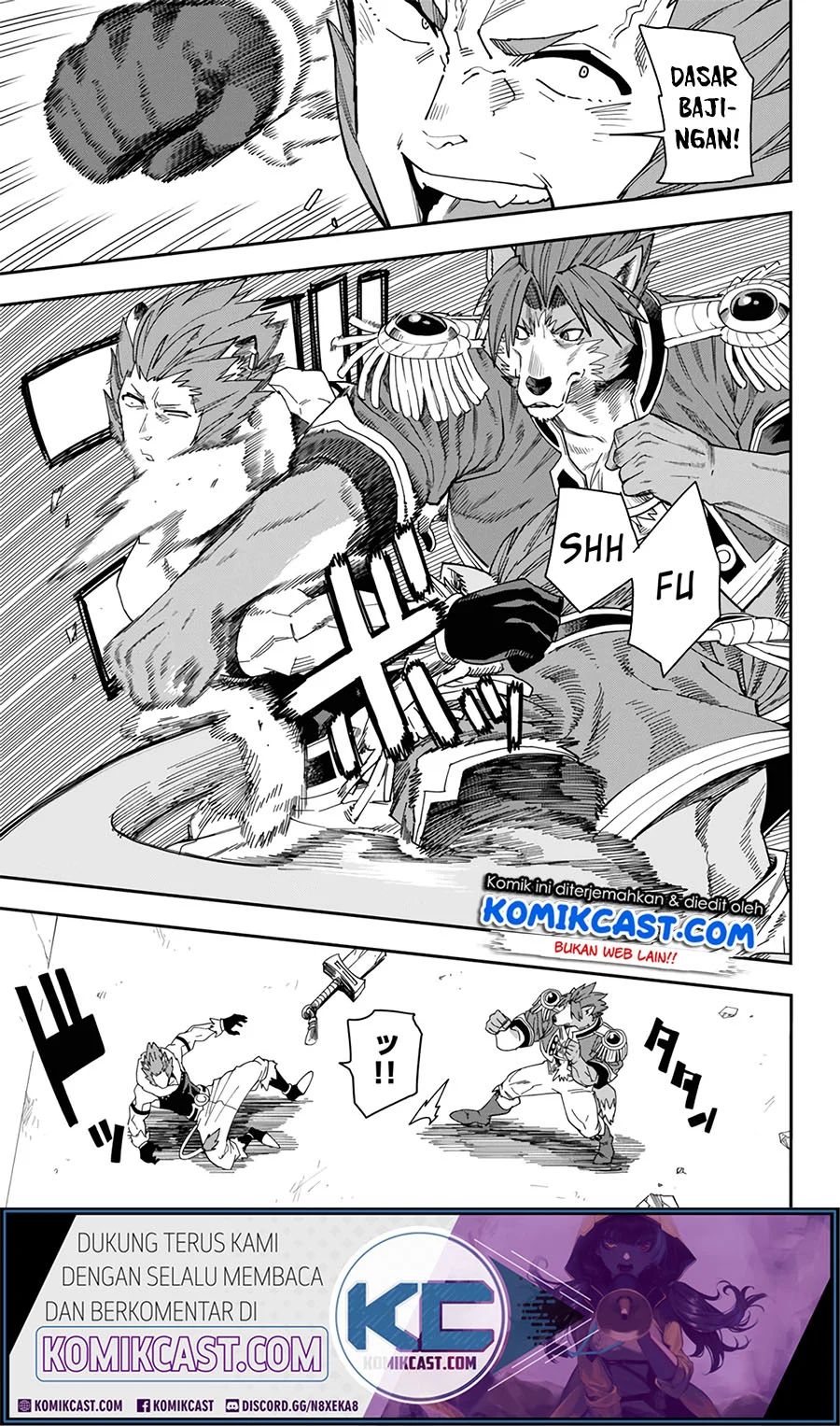 Konjiki no Moji Tsukai Chapter 67 Gambar 16