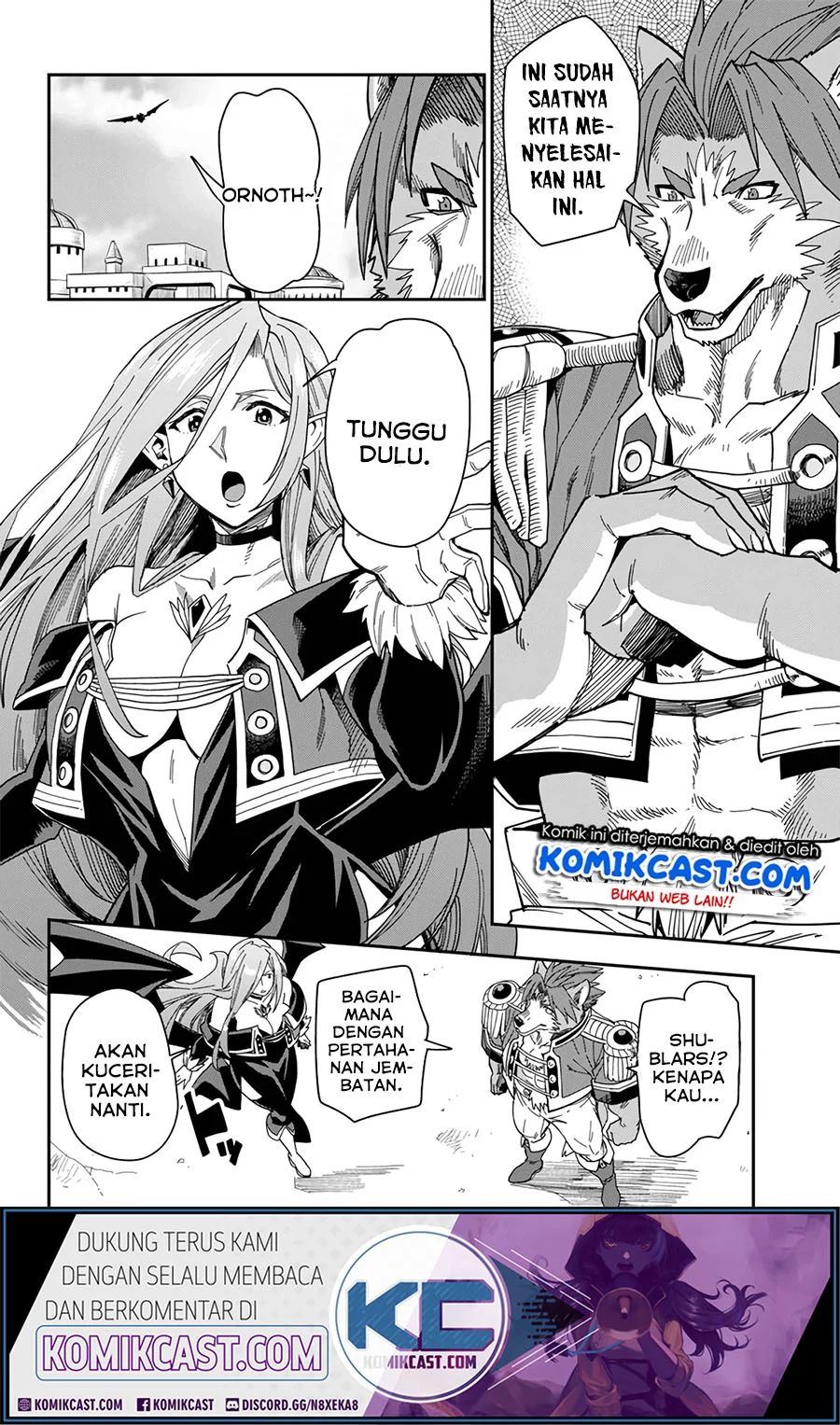 Konjiki no Moji Tsukai Chapter 67 Gambar 17
