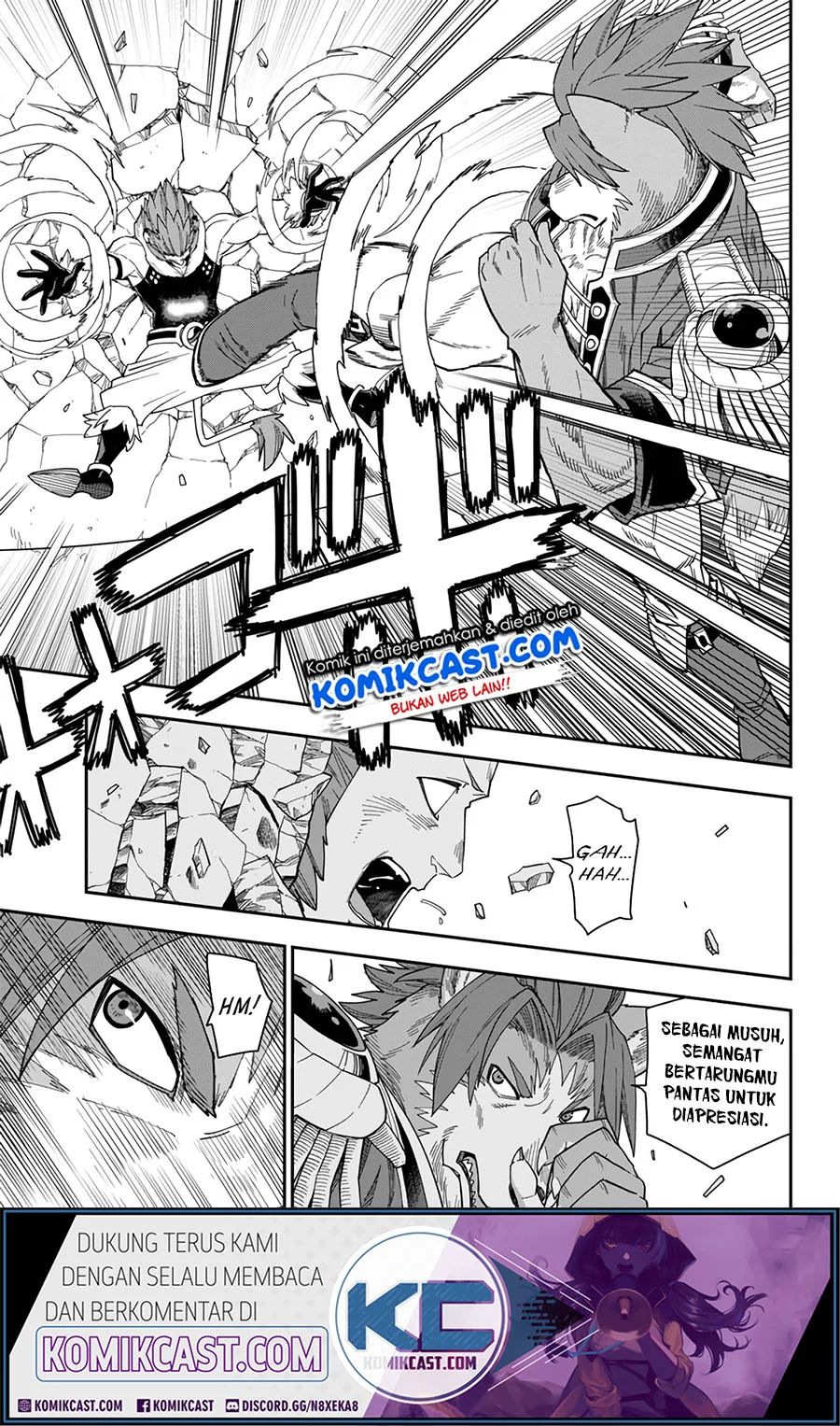 Konjiki no Moji Tsukai Chapter 67 Gambar 20