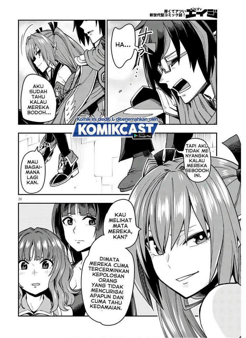 Konjiki no Moji Tsukai Chapter 70 Gambar 25