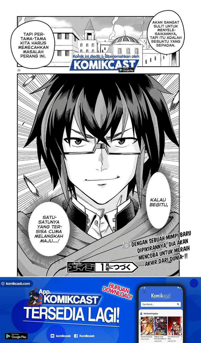 Konjiki no Moji Tsukai Chapter 70 Gambar 36