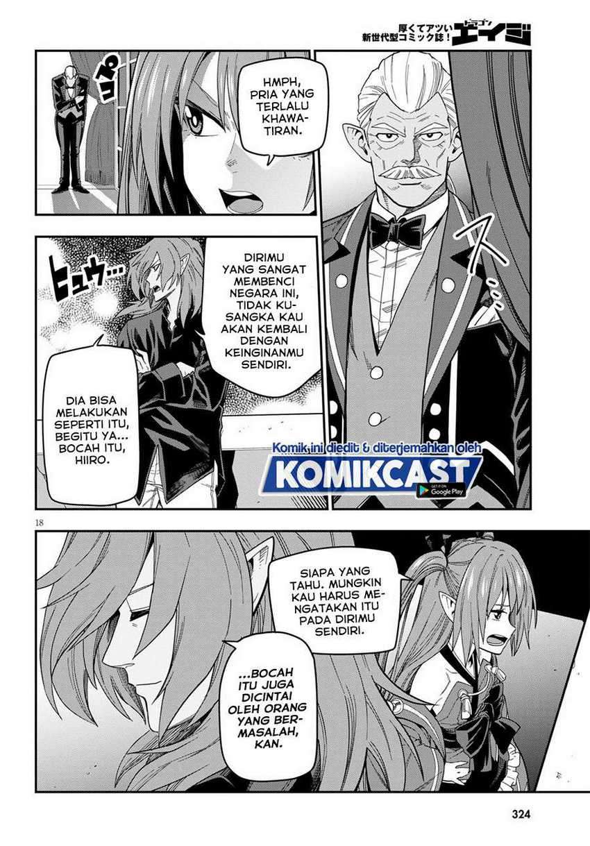Konjiki no Moji Tsukai Chapter 73 Gambar 18