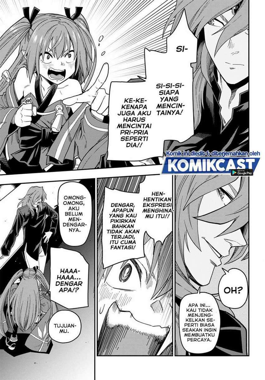 Konjiki no Moji Tsukai Chapter 73 Gambar 19