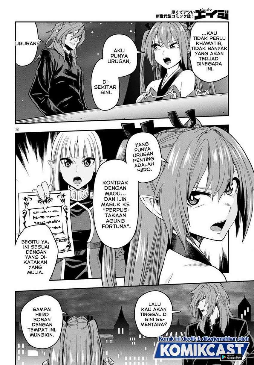 Konjiki no Moji Tsukai Chapter 73 Gambar 20