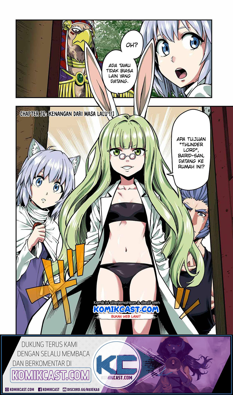 Konjiki no Moji Tsukai Chapter 76 Gambar 2