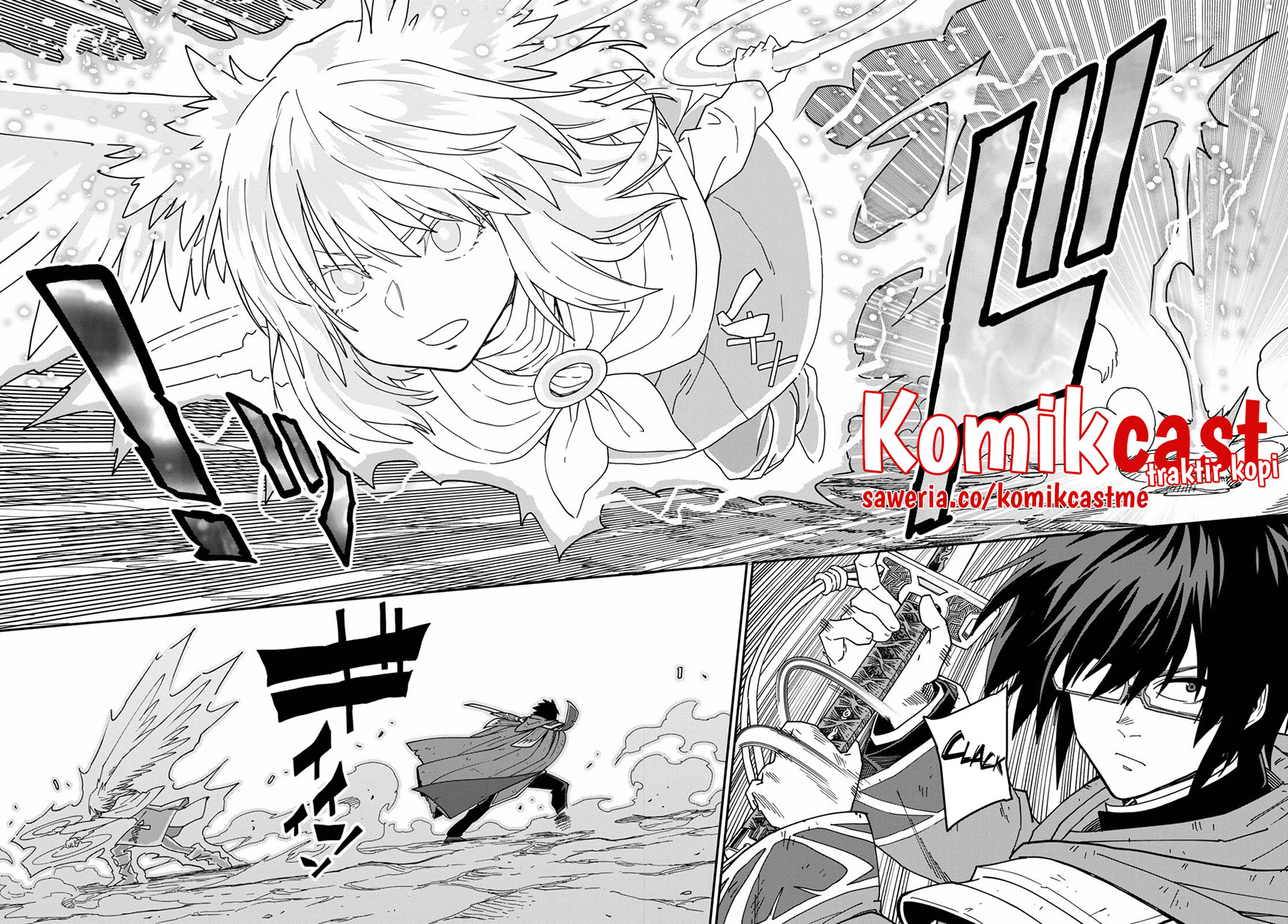 Konjiki no Moji Tsukai Chapter 82.2 Gambar 10