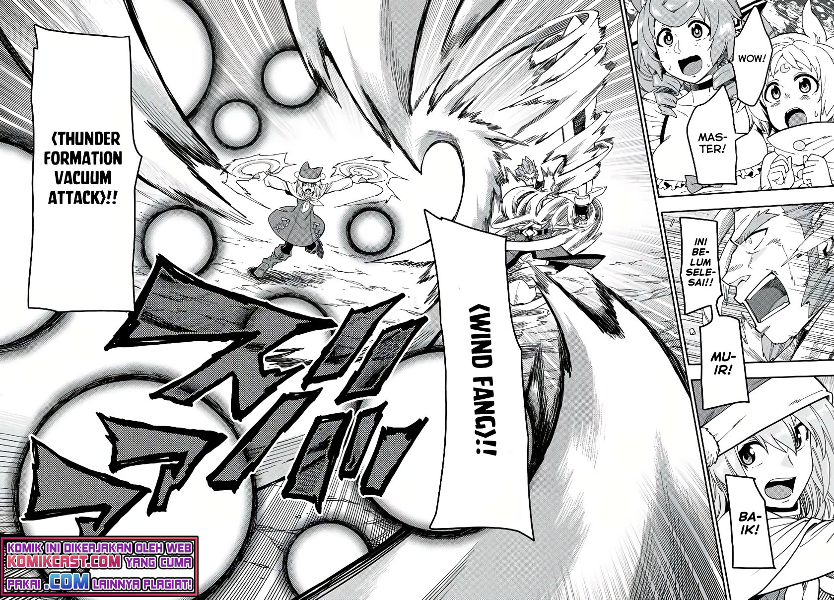 Konjiki no Moji Tsukai Chapter 82 Gambar 4