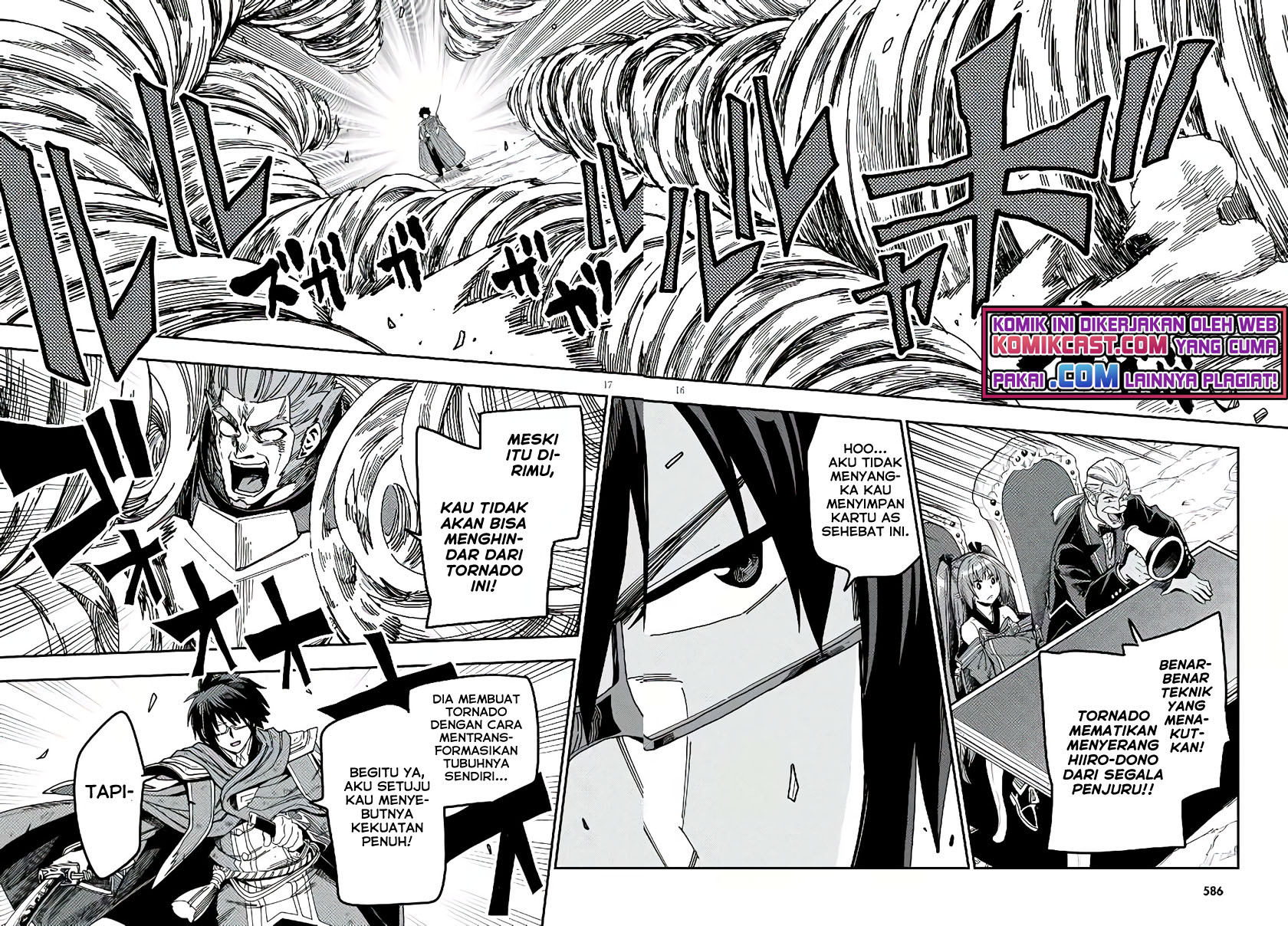 Konjiki no Moji Tsukai Chapter 82 Gambar 15