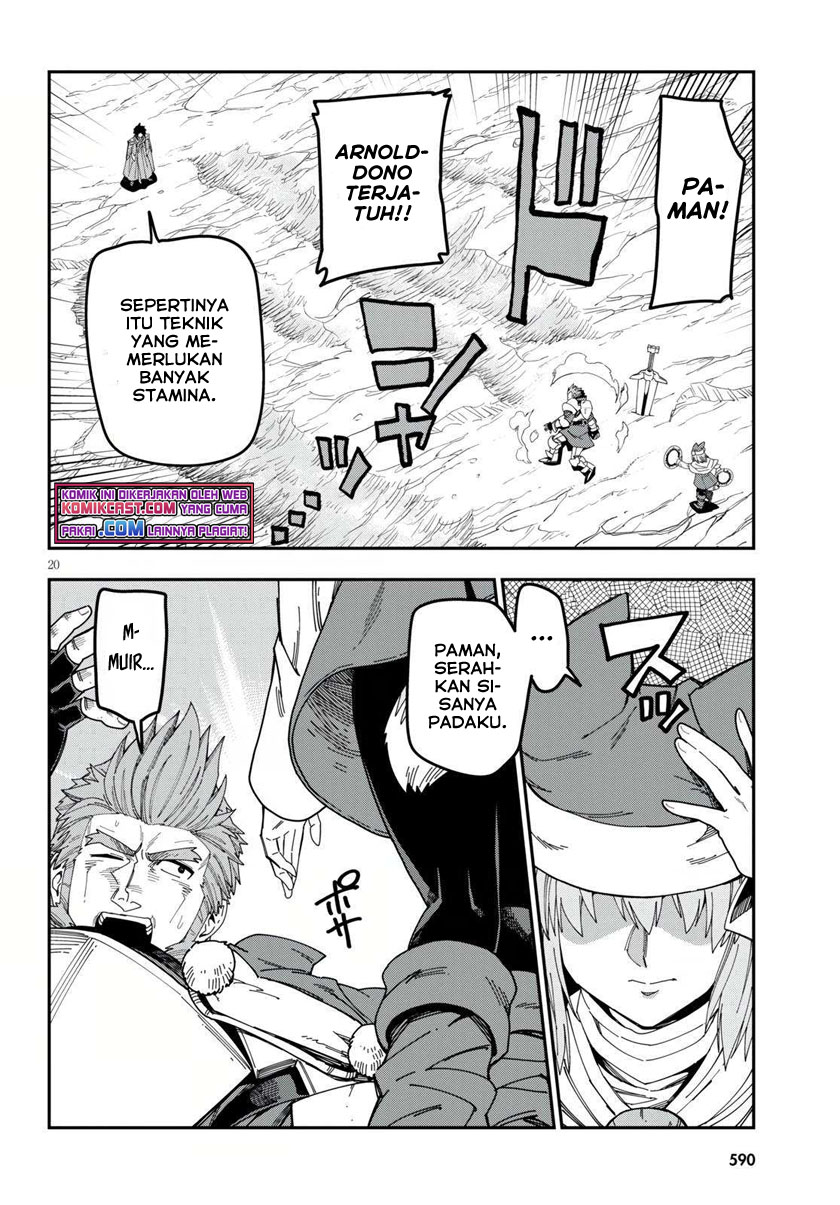 Konjiki no Moji Tsukai Chapter 82 Gambar 18