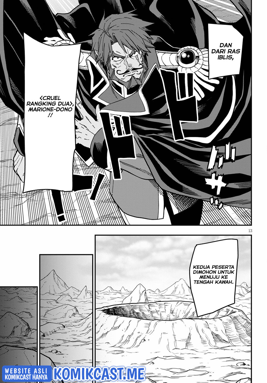 Konjiki no Moji Tsukai Chapter 83 Gambar 14